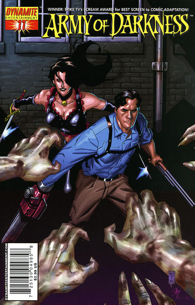 Cover for Army of Darkness (Dynamite Entertainment, 2005 series) #11 [Cover D]