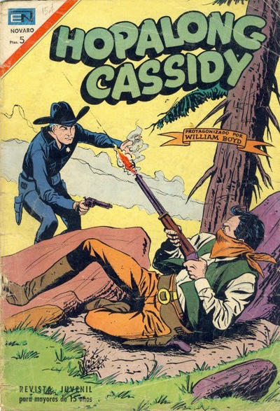 Cover for Hopalong Cassidy (Editorial Novaro, 1952 series) #154