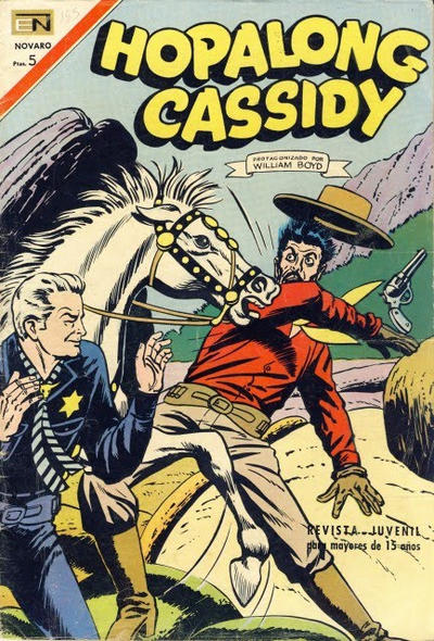 Cover for Hopalong Cassidy (Editorial Novaro, 1952 series) #155