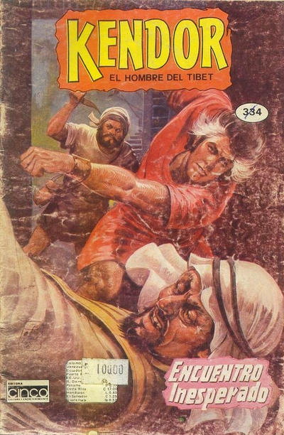 Cover for Kendor (Editora Cinco, 1982 series) #334