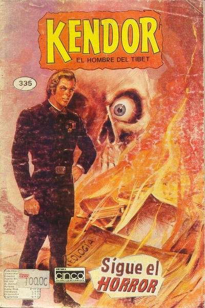 Cover for Kendor (Editora Cinco, 1982 series) #335