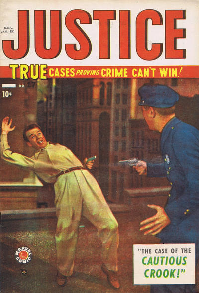 Cover for Justice Comics (Bell Features, 1948 ? series) #17
