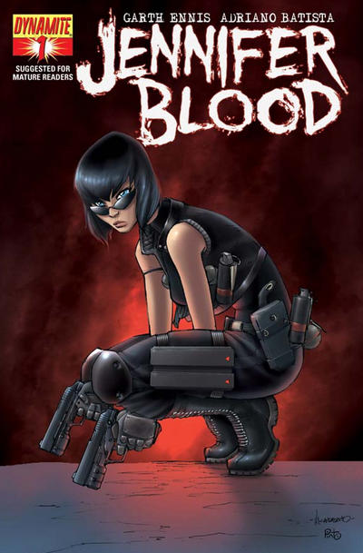 Cover for Jennifer Blood (Dynamite Entertainment, 2011 series) #1 [Ale Garza Cover]