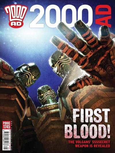 Cover for 2000 AD (Rebellion, 2001 series) #1745