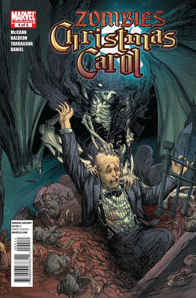 Cover for Marvel Zombies Christmas Carol (Marvel, 2011 series) #4