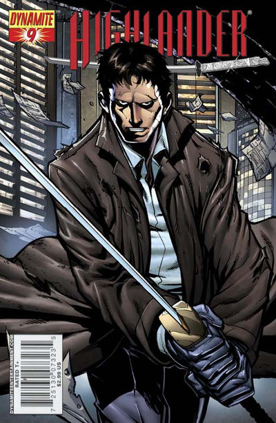 Cover for Highlander (Dynamite Entertainment, 2006 series) #9 [Cover D Pat Lee]