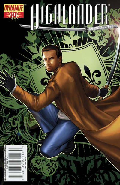 Cover for Highlander (Dynamite Entertainment, 2006 series) #10 [Alecia Rodriguez Cover]