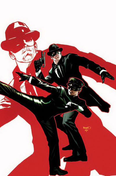 Cover for The Green Hornet: Parallel Lives (Dynamite Entertainment, 2010 series) #1 [DF Exclusive Virgin Art]