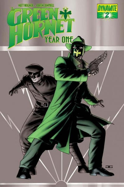 Cover for Green Hornet: Year One (Dynamite Entertainment, 2010 series) #2 [Cassaday - Spot Color]