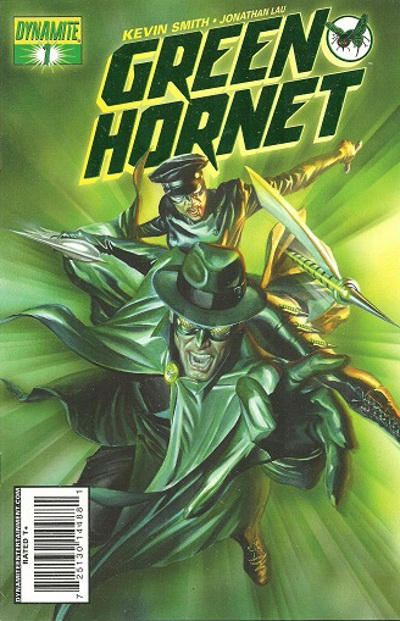 Cover for Green Hornet (Dynamite Entertainment, 2010 series) #1 [[4] Alex Ross Green Foil Cover]