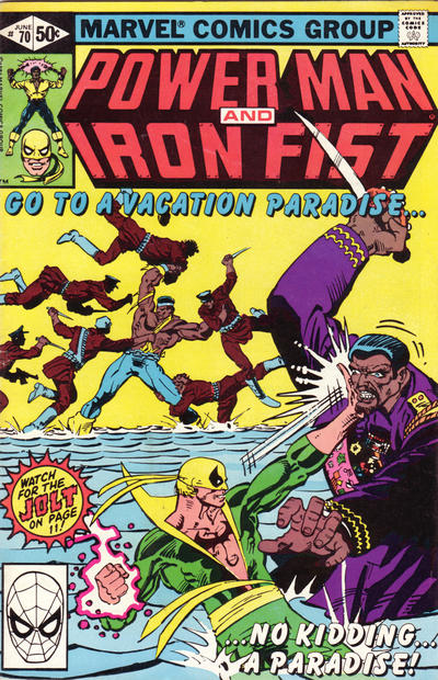 Cover for Power Man and Iron Fist (Marvel, 1981 series) #70 [Direct]