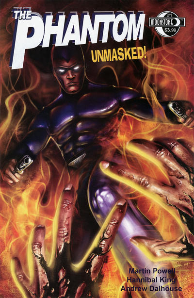 Cover for The Phantom Unmasked (Moonstone, 2010 series) #1 [Cover B]