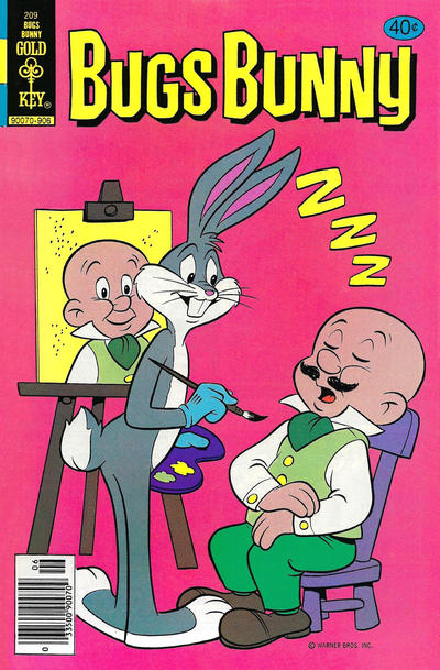 Cover for Bugs Bunny (Western, 1962 series) #209 [Gold Key]