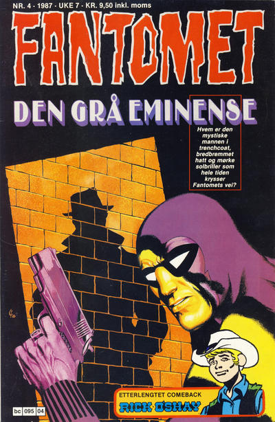 Cover for Fantomet (Semic, 1976 series) #4/1987