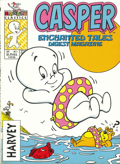 Cover for Casper Enchanted Tales Digest (Harvey, 1992 series) #2