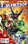 Cover Thumbnail for Justice League (2011 series) #1 [Jim Lee / Scott Williams Cover]