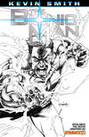 Cover Thumbnail for Bionic Man (2011 series) #1 [Cover RI - Stephen Segovia Black and White Variant]