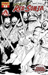 Cover for Sword of Red Sonja: Doom of the Gods (Dynamite Entertainment, 2007 series) #1 [Incentive 2 Sketch Cover]