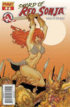 Cover for Sword of Red Sonja: Doom of the Gods (Dynamite Entertainment, 2007 series) #2 [Cover B Aaron Lopresti]