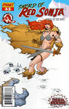 Cover for Sword of Red Sonja: Doom of the Gods (Dynamite Entertainment, 2007 series) #3 [Cover B]
