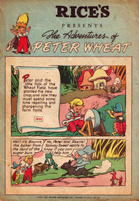 Cover Thumbnail for The Adventures of Peter Wheat (Peter Wheat Bread and Bakers Associates, 1948 series) #24 [Rice's]