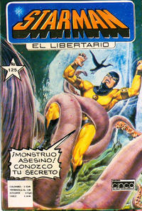 Cover Thumbnail for Starman El Libertario (Editora Cinco, 1970 ? series) #125