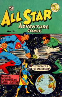 Cover Thumbnail for All Star Adventure Comic (K. G. Murray, 1959 series) #71