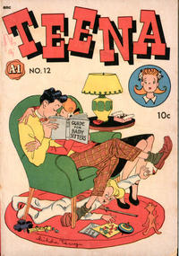 Cover for A-1 (Magazine Enterprises, 1945 series) #12