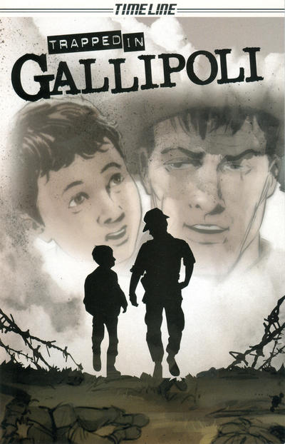 Cover for Timeline Graphic Novels (Houghton Mifflin, 2006 series) #[15] - Trapped in Gallipoli