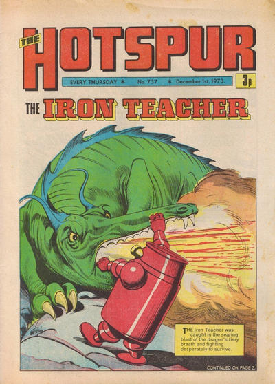 Cover for The Hotspur (D.C. Thomson, 1963 series) #737