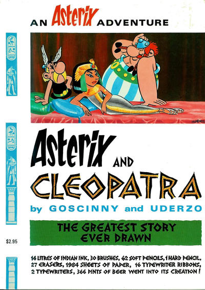 Cover for Asterix (William Morrow and Company, 1970 series) #[2] - Asterix and Cleopatra