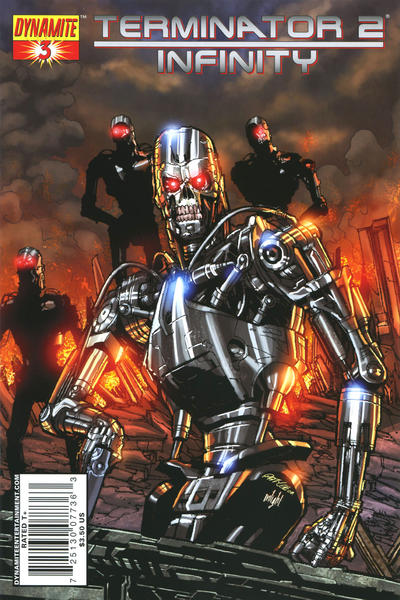 Cover for Terminator 2: Infinity (Dynamite Entertainment, 2007 series) #3 [Cover A Pat Lee]
