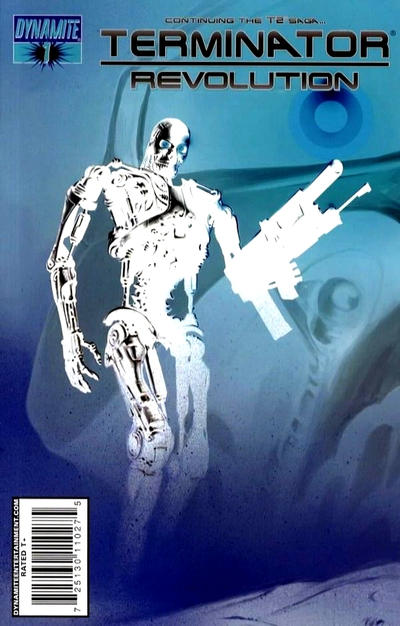 Cover for Terminator: Revolution (Dynamite Entertainment, 2008 series) #1 [Negative Art RI]
