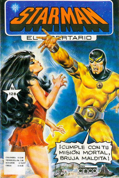 Cover for Starman El Libertario (Editora Cinco, 1970 ? series) #128