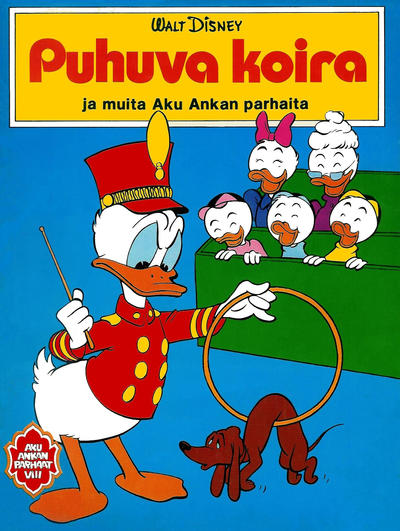Cover for Aku Ankan Parhaat (Sanoma, 1974 series) #8 - Puhuva koira ja Aku Ankan parhaita