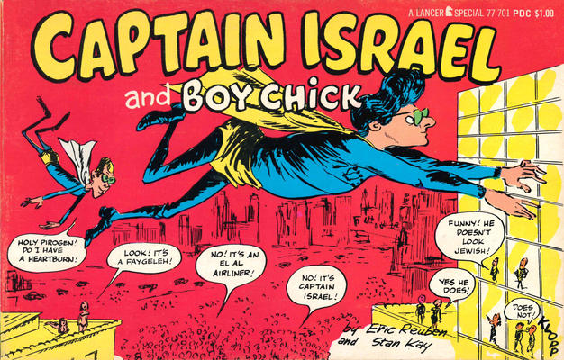Cover for Captain Israel and Boy Chick (Lancer Books, 1966 series) 