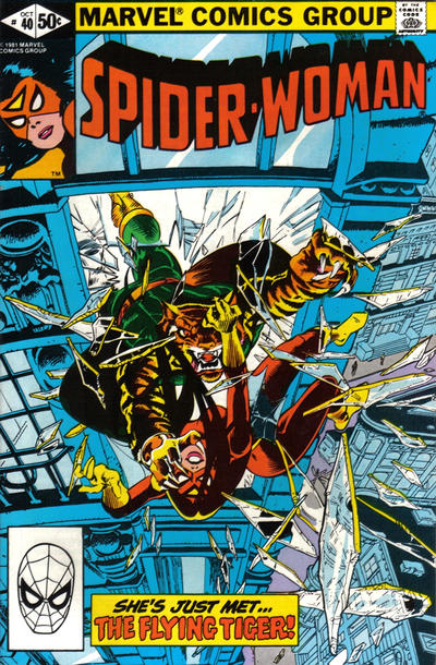 Cover for Spider-Woman (Marvel, 1978 series) #40 [Direct]