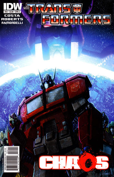 Cover for The Transformers (IDW, 2009 series) #24
