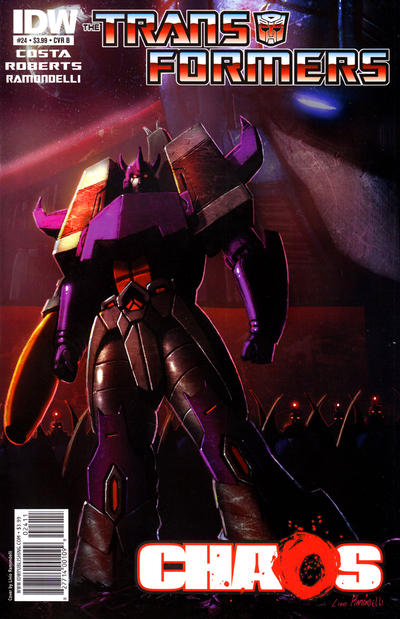 Cover for The Transformers (IDW, 2009 series) #24 [Cover B]