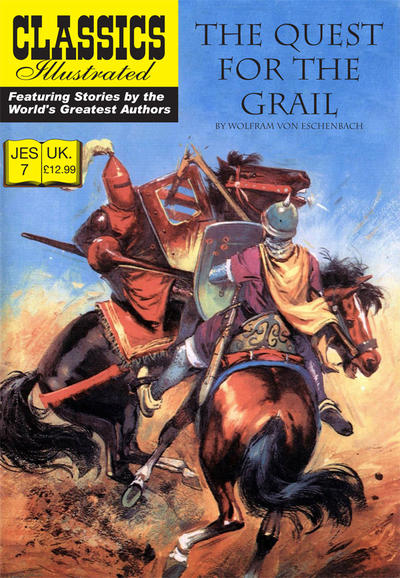 Cover for Classics Illustrated (JES) (Classic Comic Store, 2008 series) #7 - The Quest for the Grail