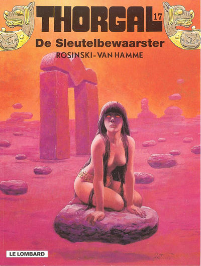 Cover for Thorgal (Le Lombard, 1980 series) #17 - De Sleutelbewaarster [Herdruk 2006]