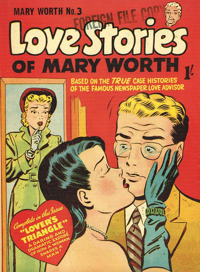 Cover for Love Stories of Mary Worth (Magazine Management, 1950 ? series) #3