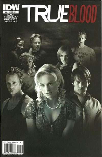 Cover for True Blood (IDW, 2010 series) #1 [Cover RIB]