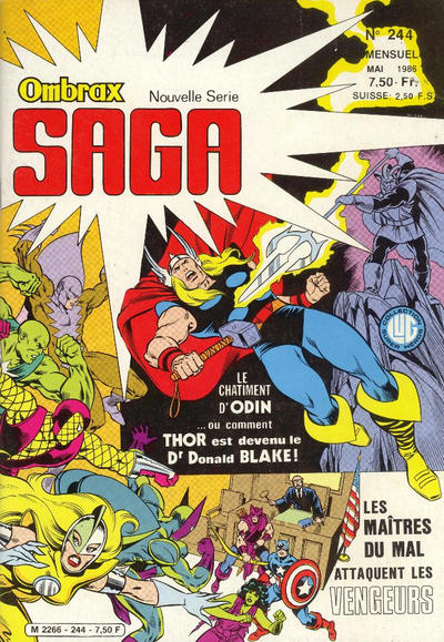 Cover for Ombrax-Saga (Editions Lug, 1986 series) #244