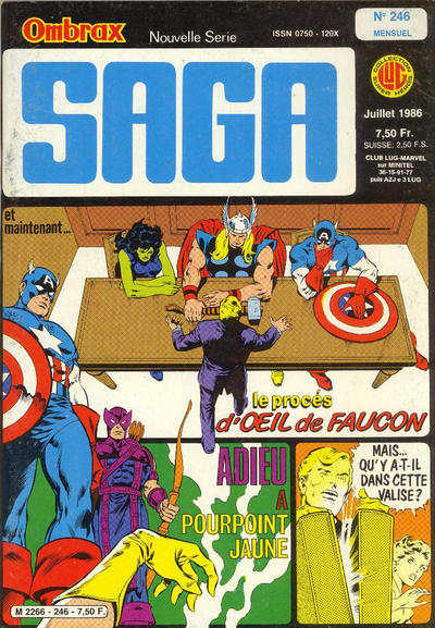 Cover for Ombrax-Saga (Editions Lug, 1986 series) #246