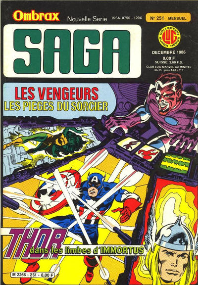 Cover for Ombrax-Saga (Editions Lug, 1986 series) #251