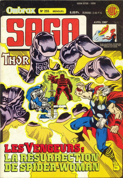 Cover for Ombrax-Saga (Editions Lug, 1986 series) #255