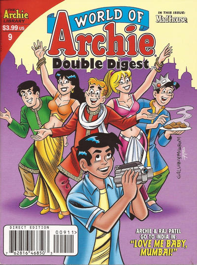 Cover for World of Archie Double Digest (Archie, 2010 series) #9 [Direct Edition]