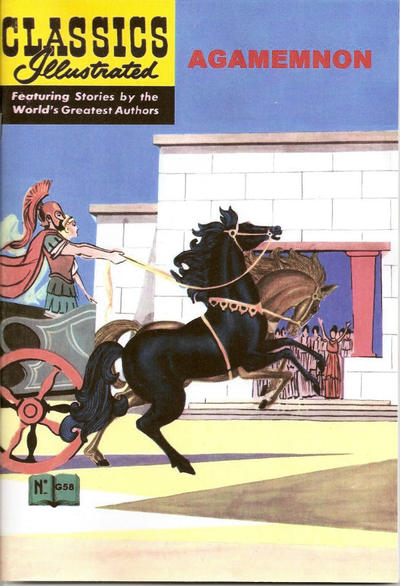 Cover for Classics Illustrated (Greek series) (Classic Comic Store, 2008 series) #58 - Agamemnon