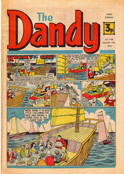 Cover for The Dandy (D.C. Thomson, 1950 series) #1708